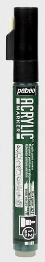 Actual product image Pebeo Acrylic Marker Fine 1,2mm Tip (Dark green, 1.20 mm)