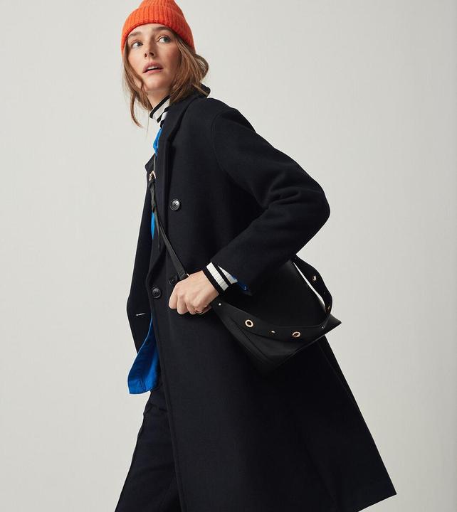 Image du produit La Redoute Collections Manteau en laine mélangée Signature BARNABE (40)