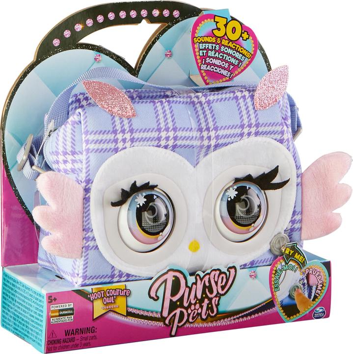 Actual product image Spin Master Purse Pets Print Perfect Owl (20.32 cm)