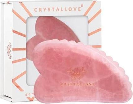 Immagine prodotto Crystallove Piastra Gua Sha al quarzo rosa
