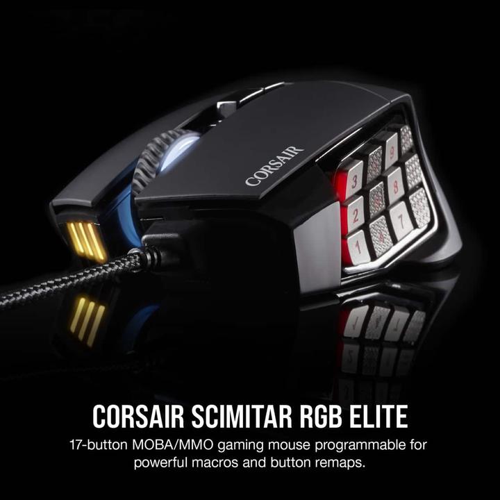 Actual product image Corsair Scimitar RGB Elite (Cable)