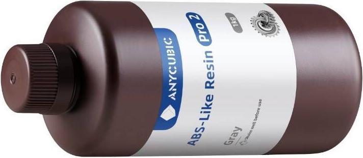 Actual product image Anycubic ABS-Like Resin Pro 2 (Grey) (Grey, 1000 g)