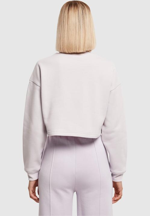 Actual product image Urban Classics Ladies Cropped Oversized Sweat High Neck Crew - 14225 (S)