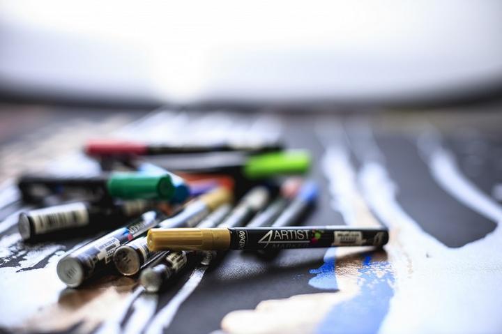 Produktbild Pebeo 4Artist Marker 2mm Rund (Dunkelgrün, 2 mm)