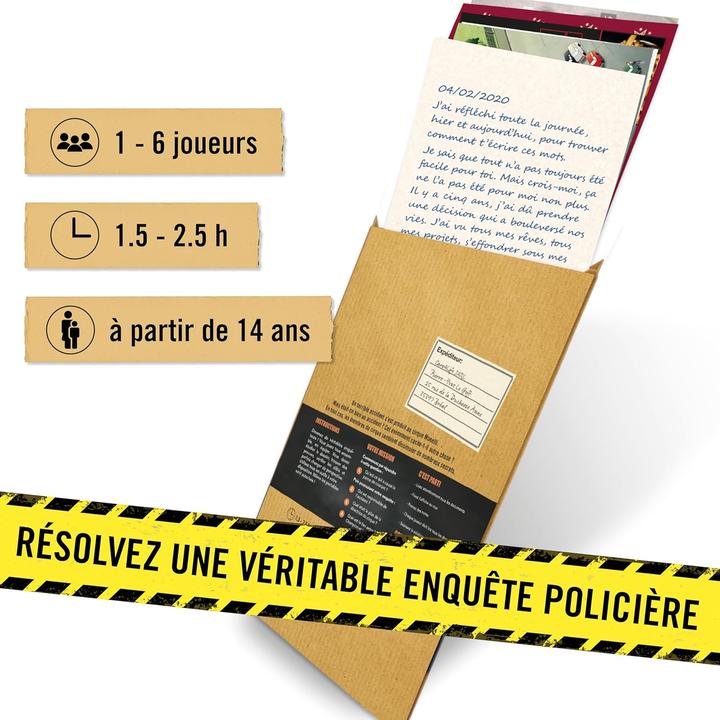 Image du produit Hidden Games Sur le Fil (FR) - Jeu d'enquête (Français)
