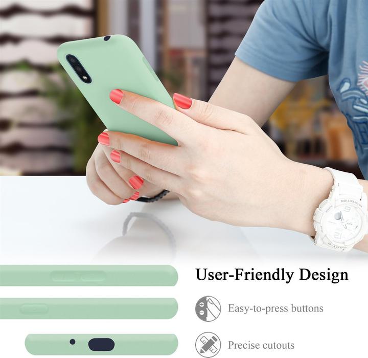 Immagine prodotto Cadorabo Copertura della cassa del silicone liquido TPU (Samsung Galaxy A01)
