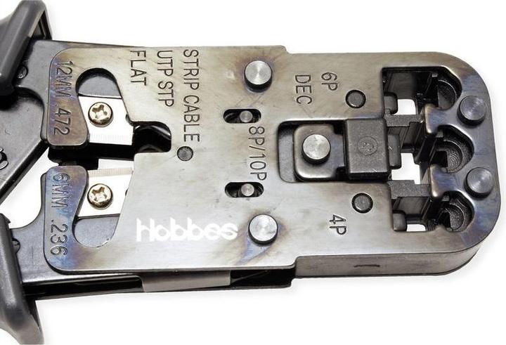 Actual product image Hobbes Crimping pliers with offline cable tester