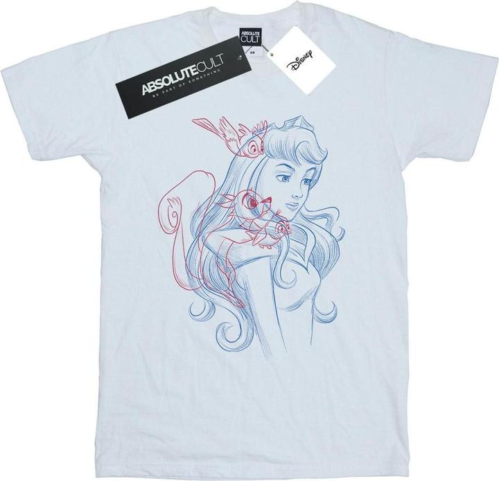 Disney Aurora Animals Sketch TShirt (XXL)