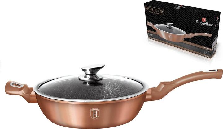 Actual product image BerlingerHaus 28cm Granitinė Skelė Berlinger House Metallic Line Rosegold Bh-1518-N (Aluminium)