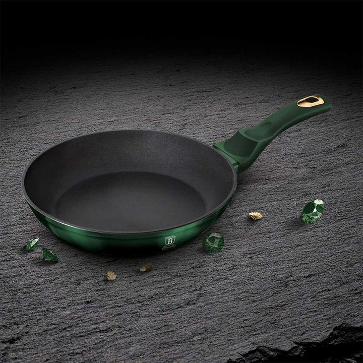 Image du produit BerlingerHaus Set De Casseroles En Titane 10 Pcs. Bh-6065 Emerald (Ensemble de casseroles et de poêles de cuisson, Aluminium)