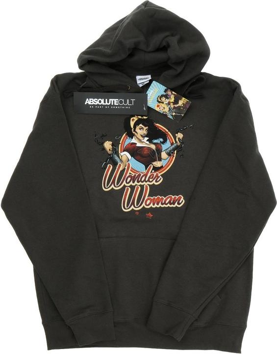 Actual product image Wonder Woman Womens/Ladies Badge Hoodie (S)