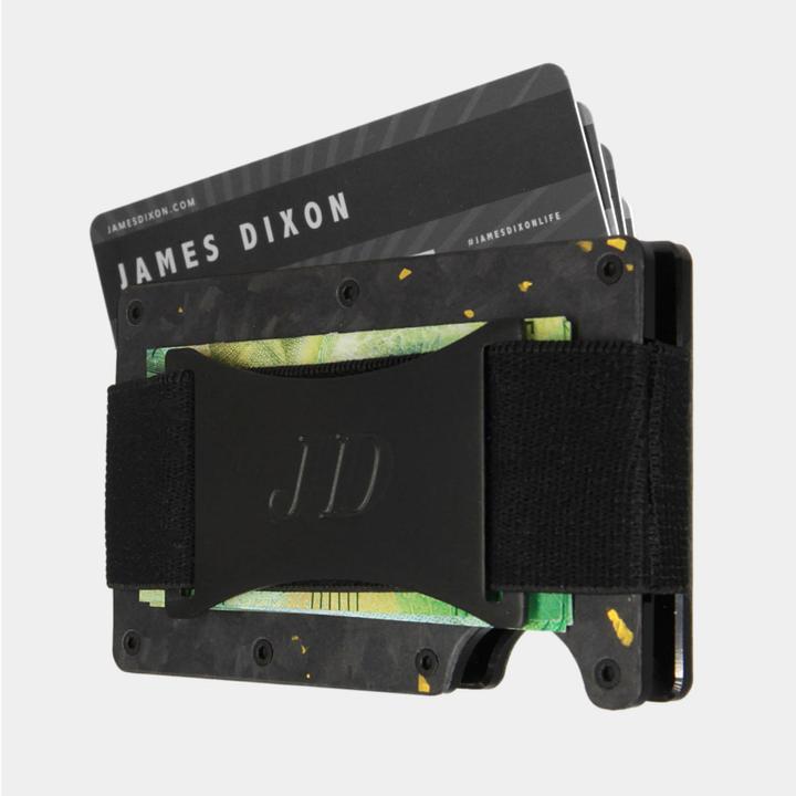 James Dixon Forged Carbon - Matt Black Yellow - Money Band