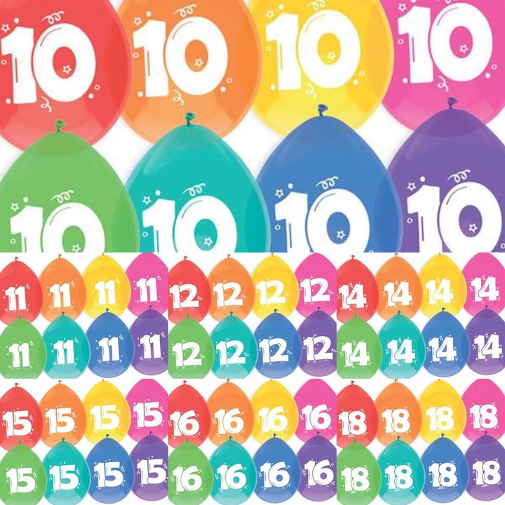 Image du produit Unique Pack de 6 ballons