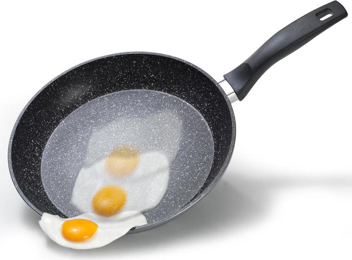 Actual product image Stoneline 6841 frying pan 24 cm (24 cm, Pan set + pot set, Aluminium)