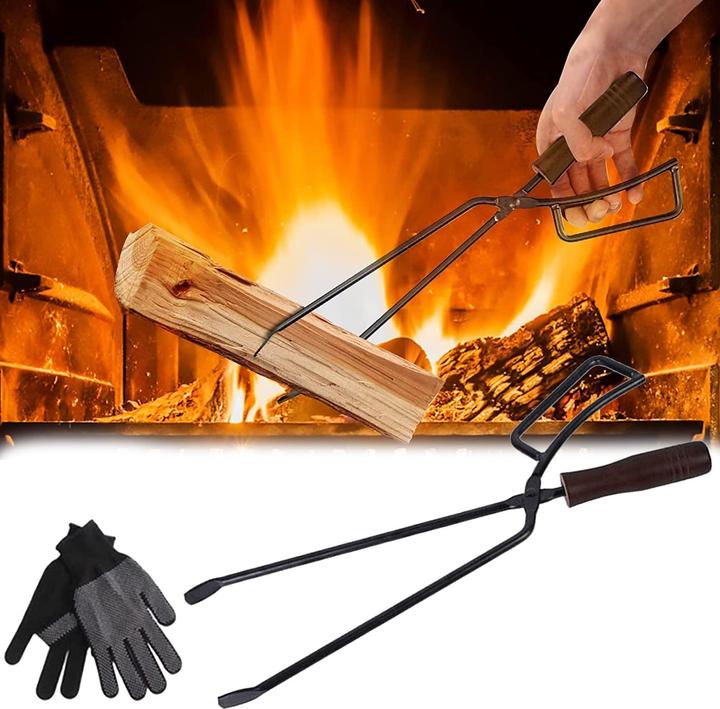 Actual product image Mocoli Fireplace tongs