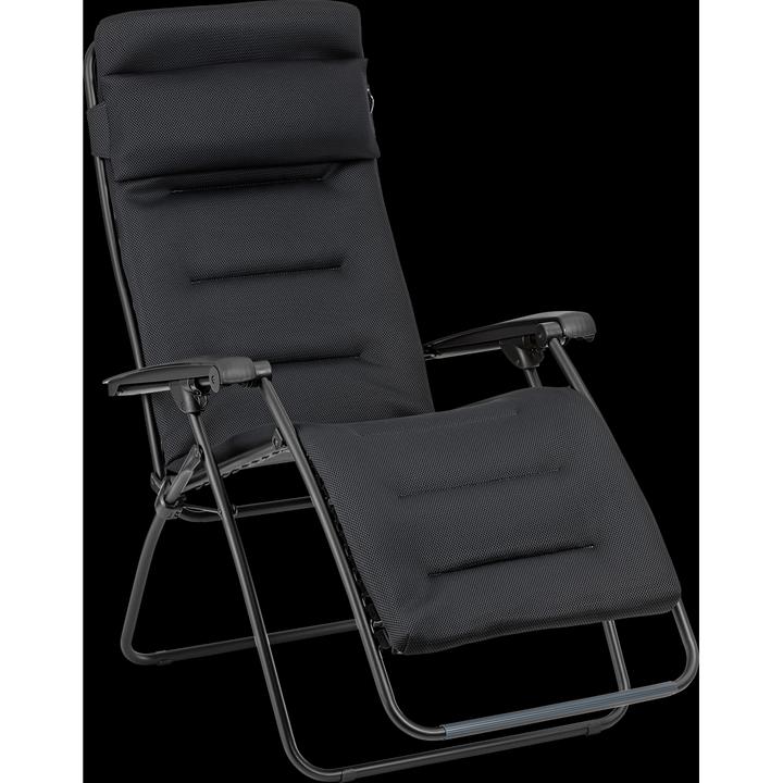 Image du produit Lafuma Fauteuil relax RSX Clip bordeaux piètement noir (88 cm)