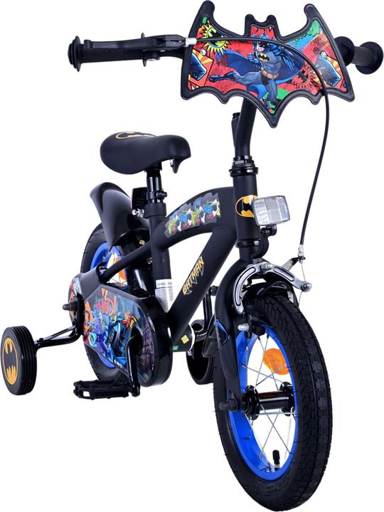 Batman Kinderfiets - Jongens - 12 inch - Zwart (12")