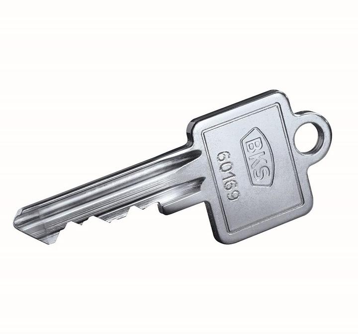Productafbeelding BKS Profiel dubbele cilinder PZ 8812 50/50 mm nood- en gevaarfunctie aan beide zijden Aantal sleutels 3
