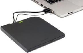 Actual product image Buffalo 8X ULTRA-SLIM USB2.0 PORTABLE (CD drive, DVD drive)