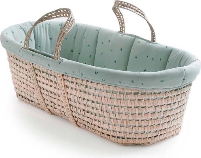 Actual product image Gloop! Wicker cradle for newborns