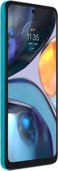 Actual product image Motorola 22 (64 GB, Iceberg blue, 6.50", 50 Mpx, 4G)