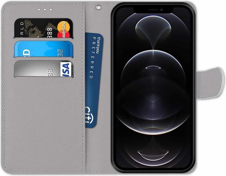 Produktbild Cover-Discount iPhone 13 Pro - Lederetui Hülle Blätter (Apple iPhone 13 Pro)
