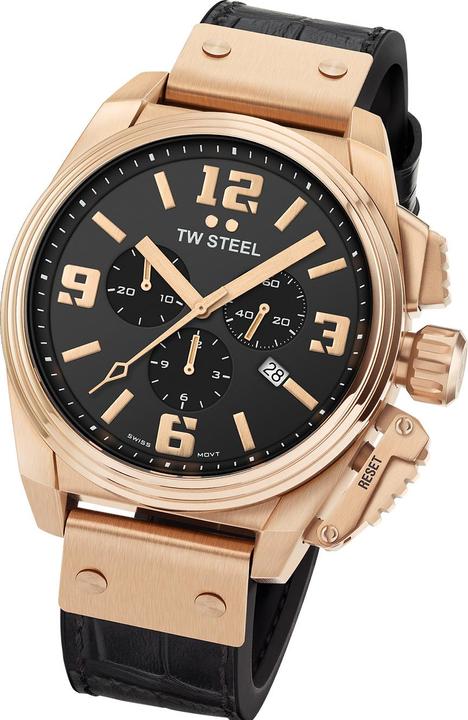 Image du produit TW-Steel TW1014 Canteen Chronographe Edition limitée 46mm 10ATM (Chronographe)
