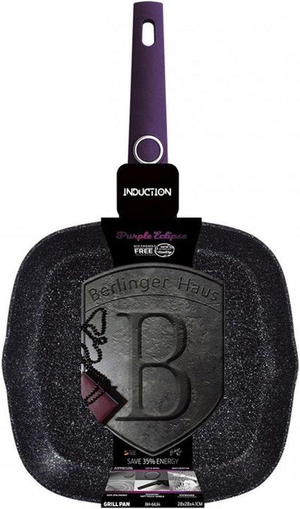 Produktbild BerlingerHaus TITANI GRILL BH-6634 PURPLE (Grillpfanne, Aluminium)