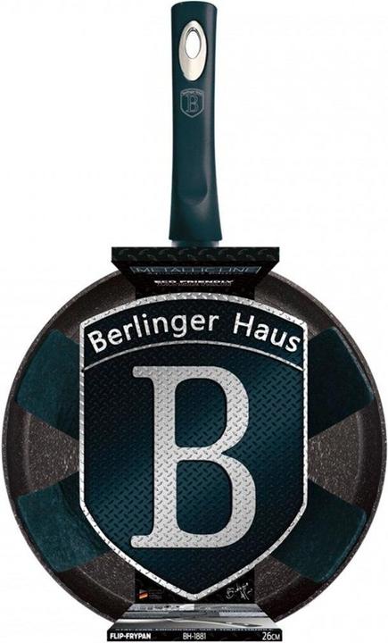 Productafbeelding BerlingerHaus WOK FLIP Koekenpan 26cm BH-1881 (26 cm, Wokpan, Aluminium)