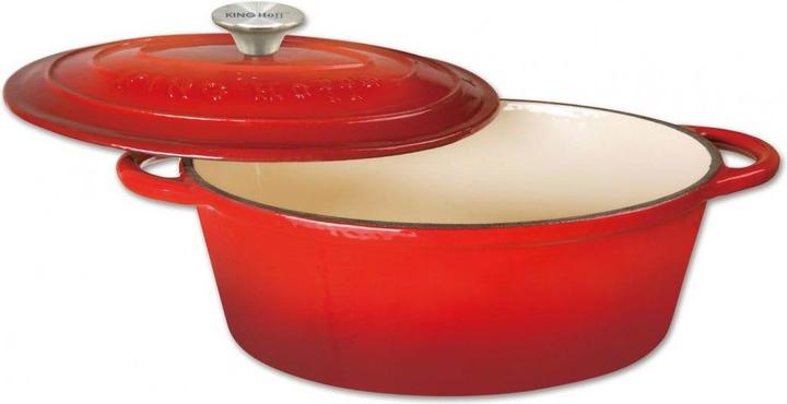 Immagine prodotto Kinghoff Padella in ghisa smaltata 33 cm KH-1612 (Set di pentole e padelle da cucina)