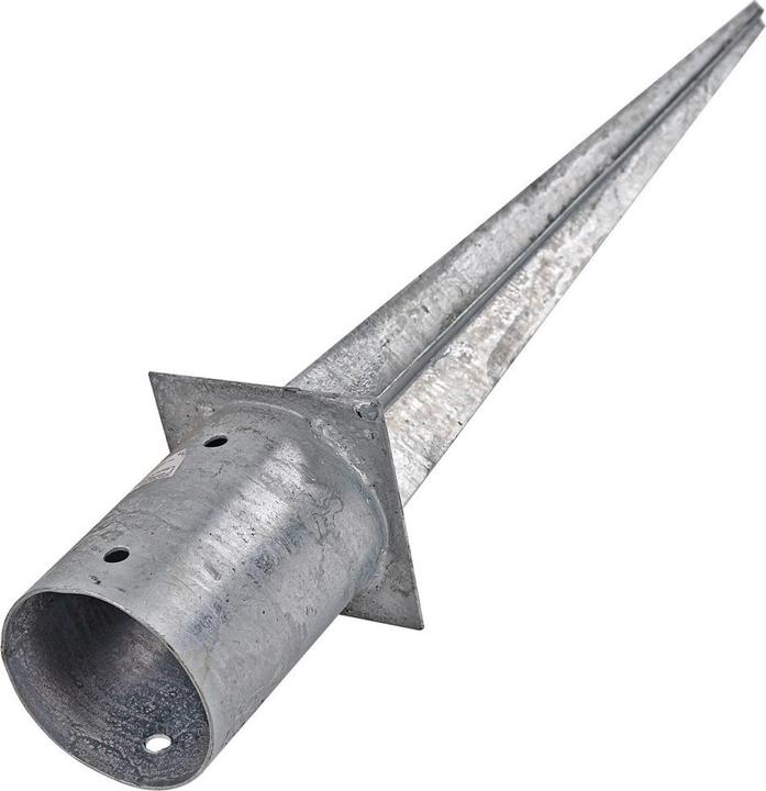 Actual product image Dema Pfosten - Einschlagbodenhülse Einschlaghülse Bodenhülse Pfostenträger rund Ø 100