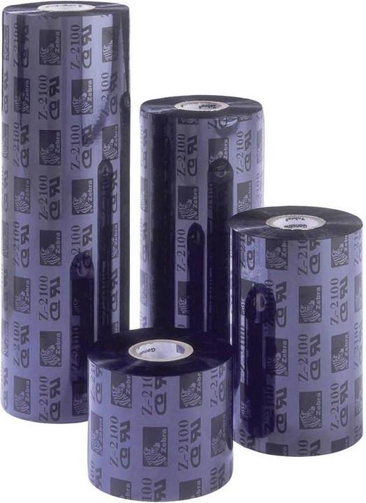 Produktbild Zebra Thermotransferband (6.40 cm, Schwarz)