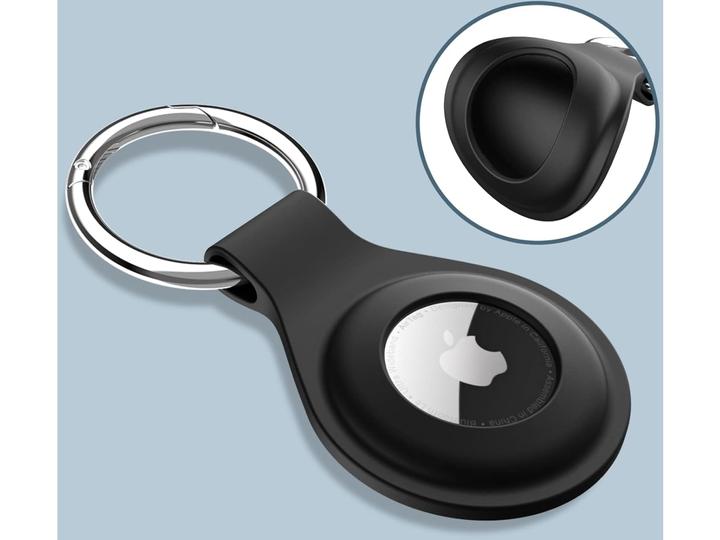 Image du produit Screenguard Etui silicone Apple Airtag Liquid avec porte-clés