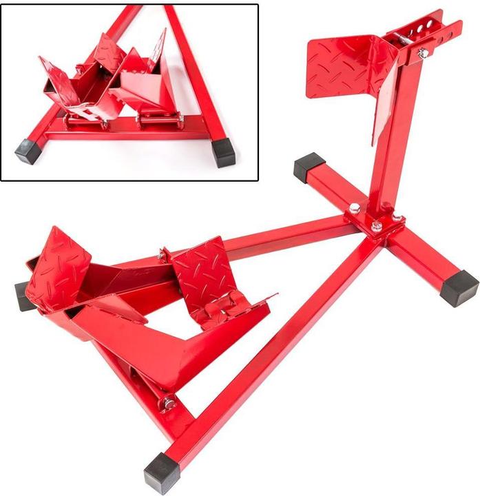 Actual product image tectake Motorcycle stand