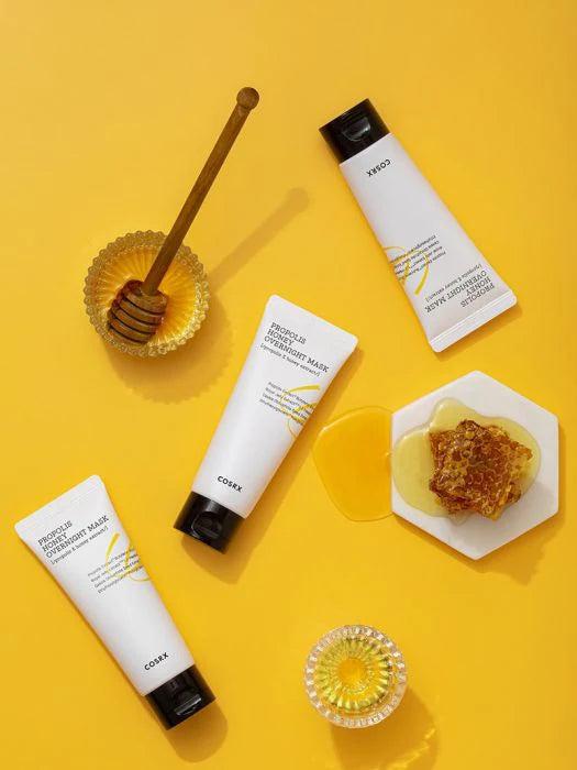 Produktbild Cosrx Full Fit Propolis Honey Overnight Mask - 60 ml (60 ml, Nachtcreme)