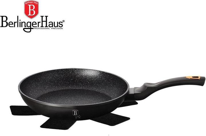 Actual product image BerlingerHaus GRANITE FRY 28cm BERLINGER HOUSE Black ROSE BH-1635 (Frying pan, Aluminium)