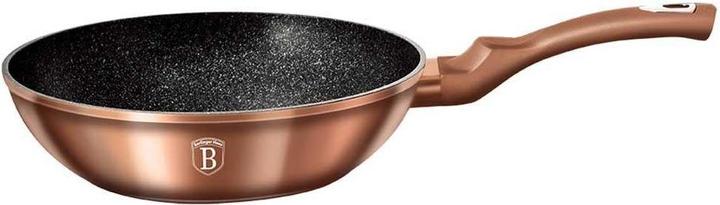 Actual product image BerlingerHaus WOK FRYER GRANITE 28cm BERLINGER HOUSE ROSE GOLD BH-1512 (28 cm, Wok, Aluminium)
