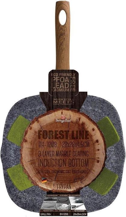 Produktbild BerlingerHaus Grill Grill Forest Line Bh-1208 (Bratpfanne, Aluminium)