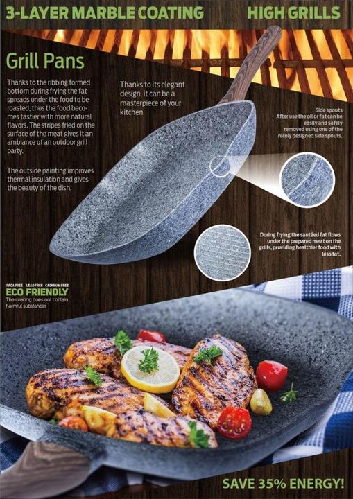Produktbild BerlingerHaus Grill Grill Forest Line Bh-1208 (Bratpfanne, Aluminium)
