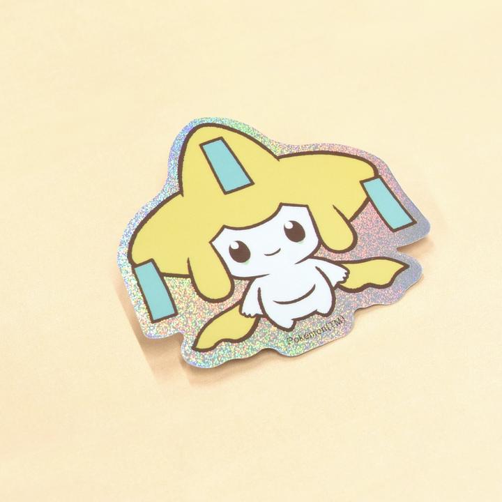Actual product image Pokémon Pokepeace Mobile Sticker Jirachi
