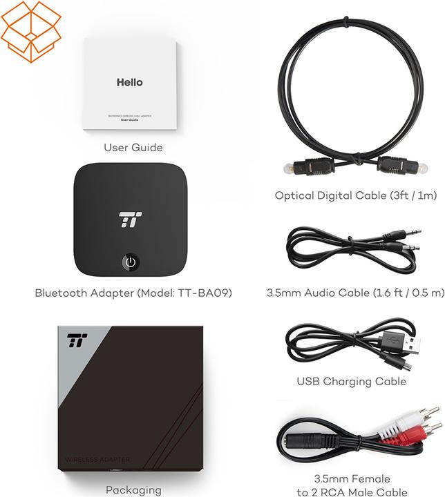Produktbild Taotronics TT-BA09 (Sender & Empfänger)