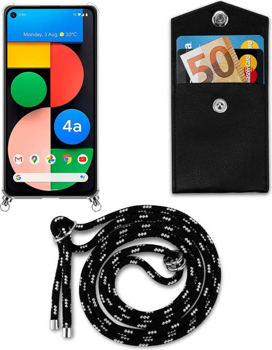 Produktbild Cadorabo TPU Handy Kette SILBER Cover