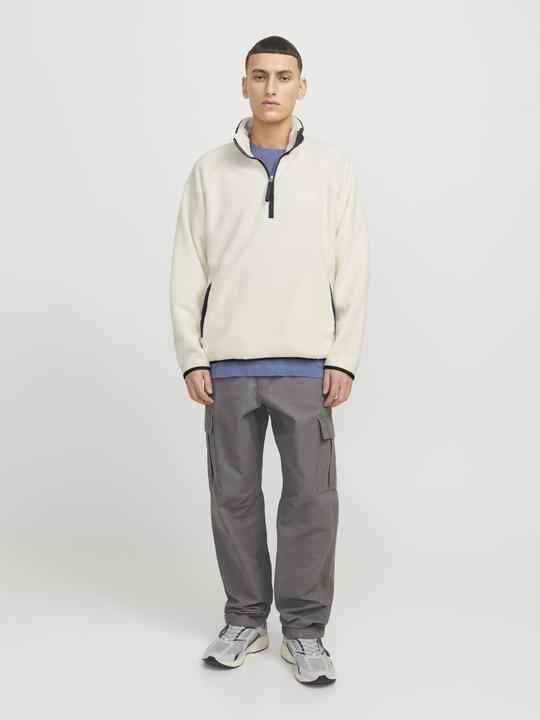 Produktbild Jack & Jones Einfarbig Fleece Sweatshirt Fleece Sweatshirt (L)