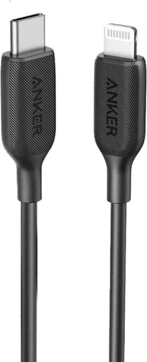Actual product image Anker CABLE 322 USB-C A LIGTHNING 1,M NEGRO (1.80 m, USB 3.1)