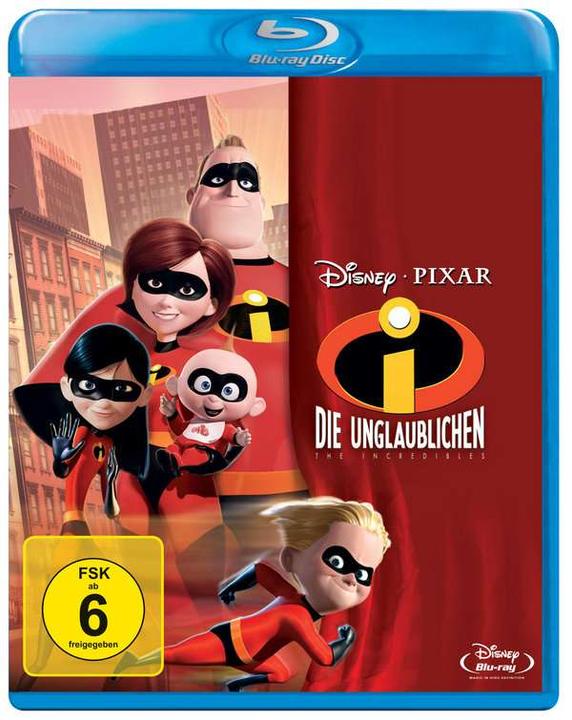Gli Incredibili Gli Incredibili (Blu-ray, 2004, Turco, Inglese, Tedesco, Italiano)