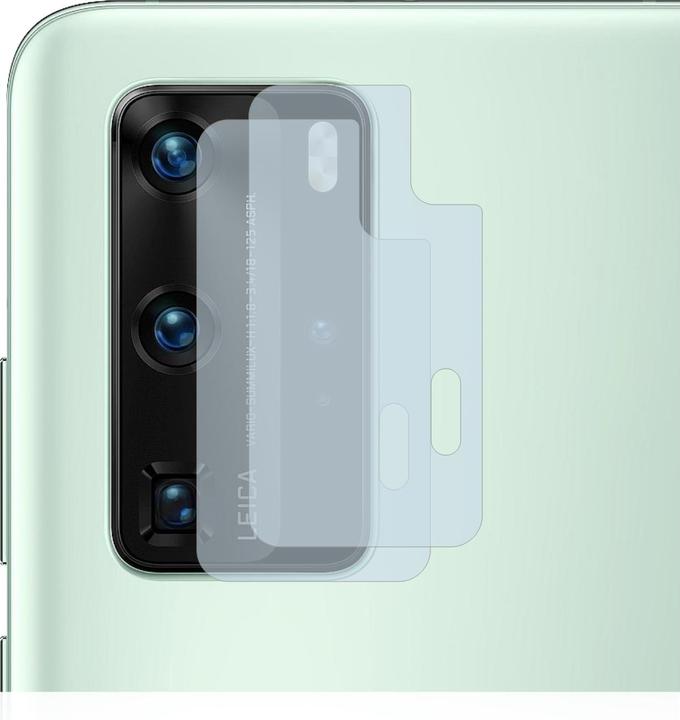 Actual product image BROTECT Screen Protector Clear (2 Piece, Huawei P40 Pro+)