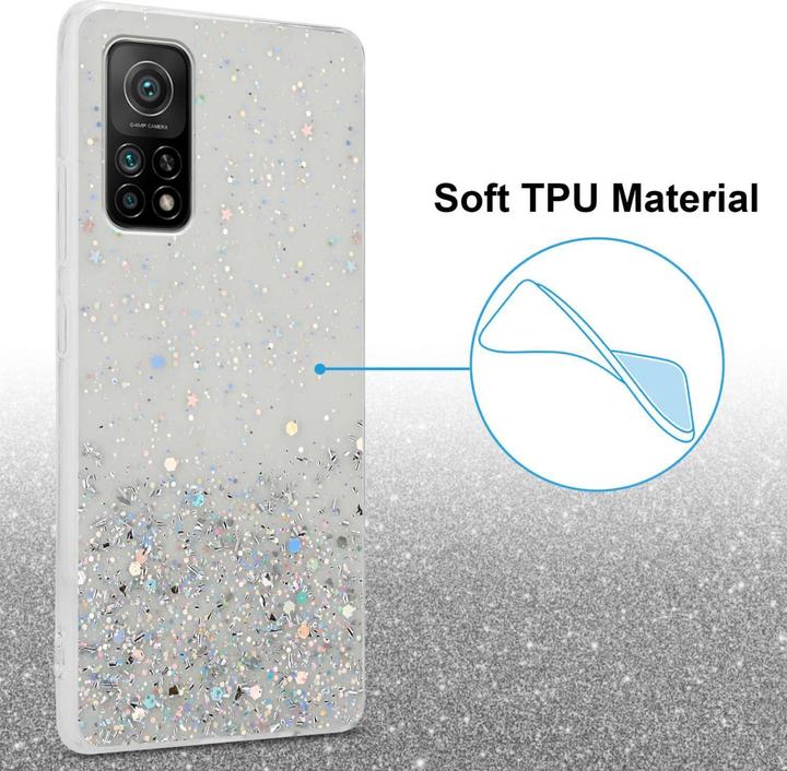 Produktbild Cadorabo TPU Hülle für Xiaomi Mi 10T / Mi 10T PRO mit Glitzer (Xiaomi Mi 10T Pro, Xiaomi Mi 10T)