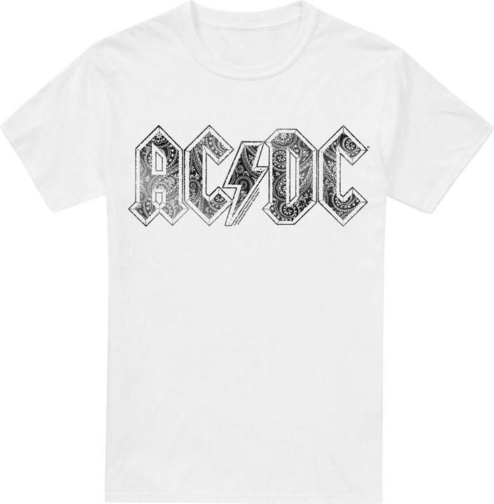 Immagine prodotto AC/DC Maglietta Logo Paisley Uomo (M)