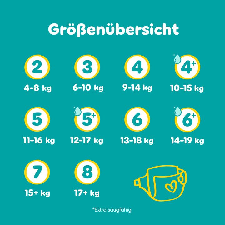 Image du produit Pampers Baby-Dry (Taille 6+, Pack mensuel, 144 pièce(s))