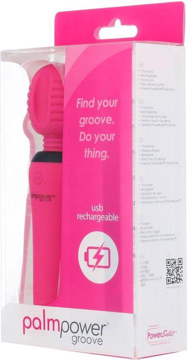 Productafbeelding Palmpower Groove Mini Wand Fuchsia